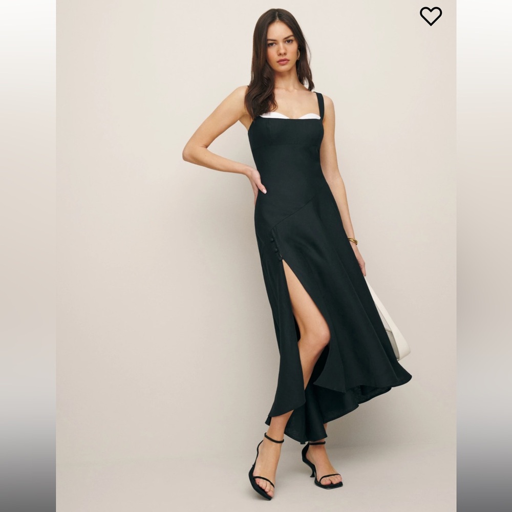 Reformation Bekki Linen Dress Size 6